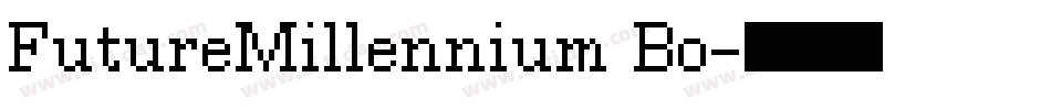 FutureMillennium Bo字体转换